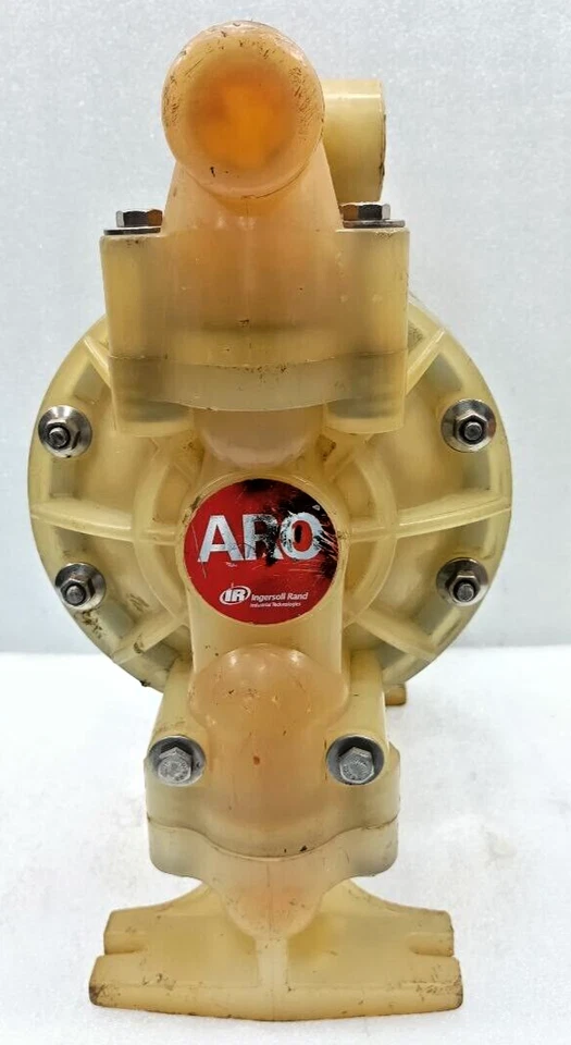 INGERSOLL RAND ARO 6661AJ-322-C AIR DOUBLE DIAPHRAGM PUMP 1" POLYPROPYLENE - Image 3 of 4