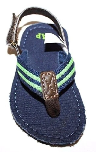 Chanclas Baby Gap nuevas con etiquetas para niños pequeños 6 7 8 palmeadas con correa para el tobillo Foto 3 de 3