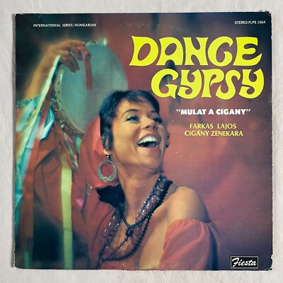 Sárközi Lajos（サルコジ・ラヨシュ) CD FARKAS LAJOS CIGANY ZENEKARA Dance Gypsy 1968 Vinyl LP Fiesta FLPS
