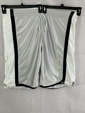 Nike Vintage Reversible Basketball Shorts 90 s White Mens Size 42 Drawstring G4