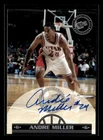 1999 Press Pass Authentics Andre Miller Auto Autograph Utah Utes U5833