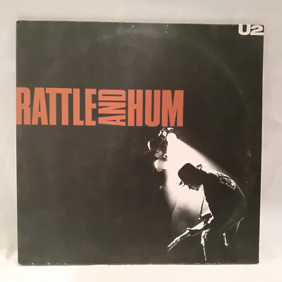 U2   Rattle And Hum, Island Records   5I 303400, RockVinyl LP N°351
