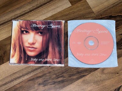 BRITNEY SPEARS Baby One More Time OOP 1998 EUROPEAN CD single