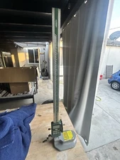 Insize Electronic Digital Height Gauge w/ Driving Wheel, 0-24"/0-600mm (1156-600