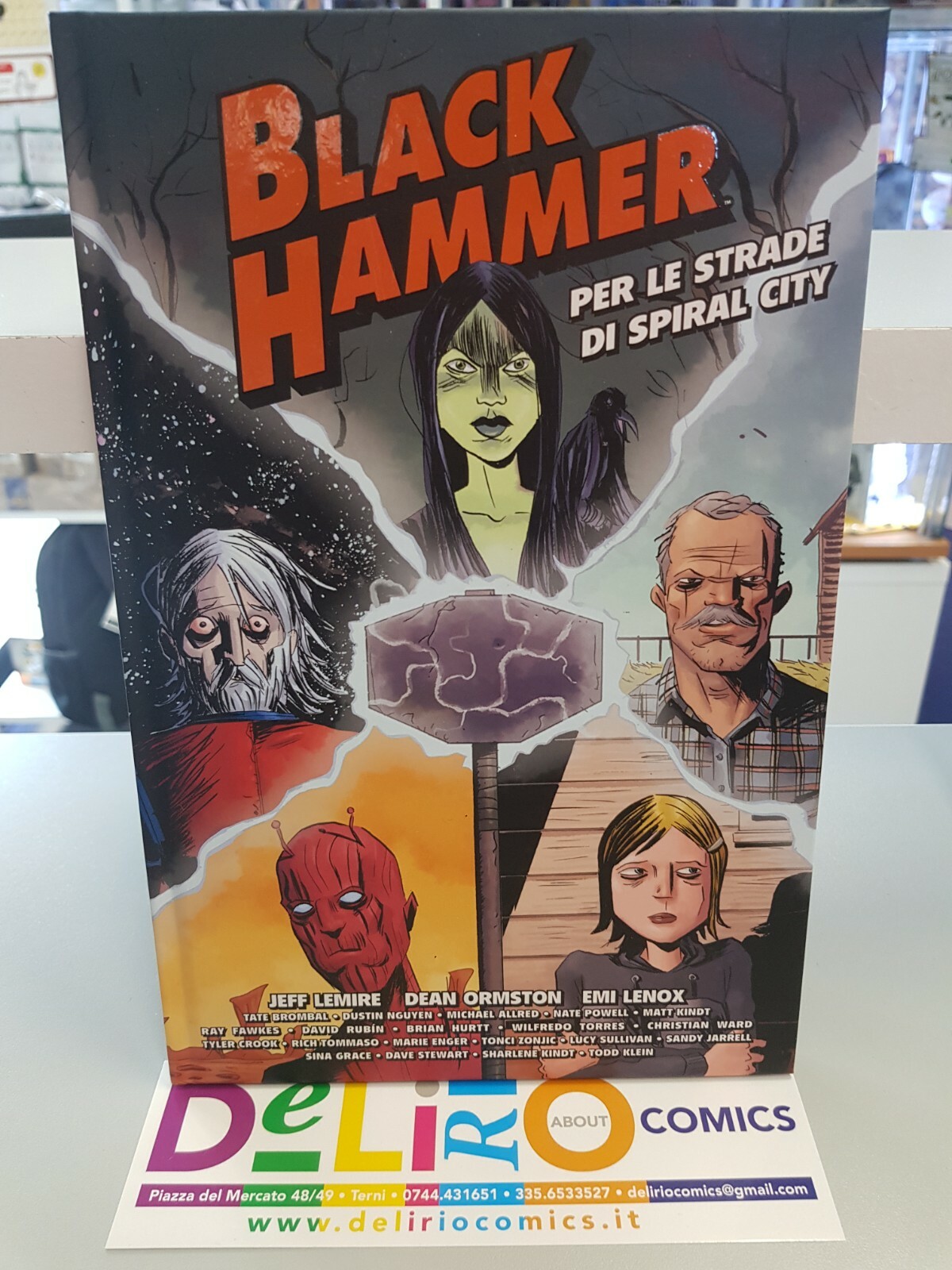 BLACK HAMMER - PER LE STRADE DI SPIRAL CITY Ed. BAO PUBLISHING SCONTO 5%
