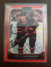 2021-22 Drake Batherson Red Surge O-Pee-Chee Platinum Hockey Upper Deck...