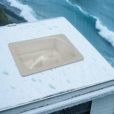 RV Skylight Outer Dome, RV PC Skylight Fits, Camper Skylight Smoky Color New