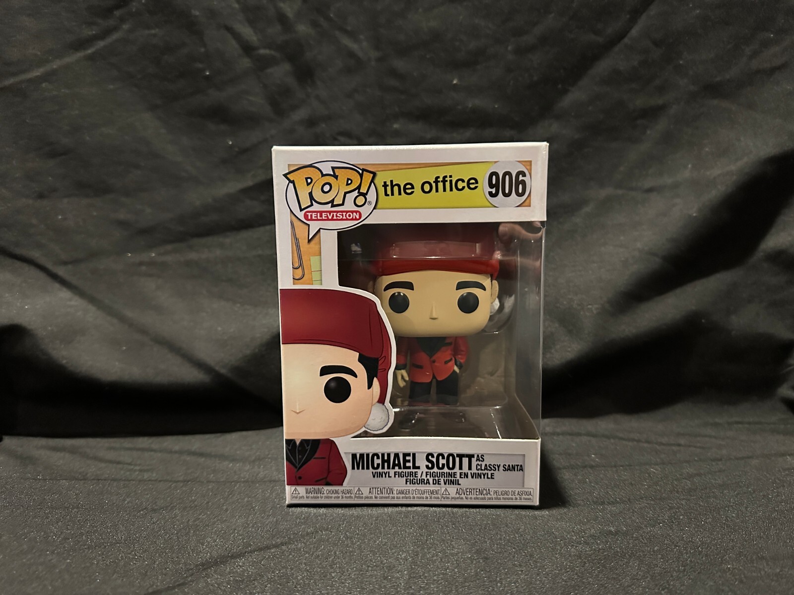 Funko Pop! Figura De Vinilo De Television The Office Michael Scott Como Classy Santa #906