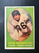 1958 TOPPS # 107 JOHN OLSZEWSKI    C 3709