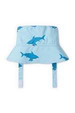Toddler Sun Hat, Swimming Sharks, L