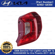 OEM Genuine Tail Lights Lamp RH 1pcs 92402G6300 for Kia Picanto 2017-2019