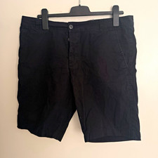 H&M Divided Damen Bermuda-Shorts schwarz Gr. ...