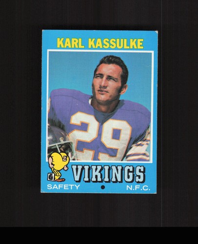 1971 Topps #46 Karl Kassulke Football Card Vikings
