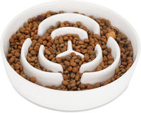 Antischlingnapf Hunde Keramik, Slow Feeder Hundenapf Ø 15.5Cm