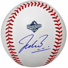 PREORDER Jacob Misiorowski Autographed 2026 MLB World Series Baseball CY YOUNG
