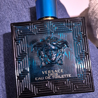 Versace Eros Eau de Toilette (EDT) Spray Fragrance, Regular Size 3.4 fl oz