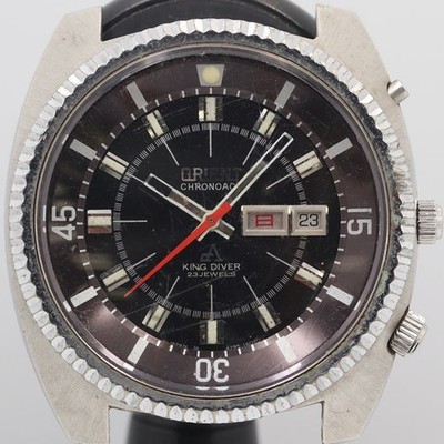 Dead Stock Level Working Orient G429 16071 King Diver Black Dial Day Date Manual