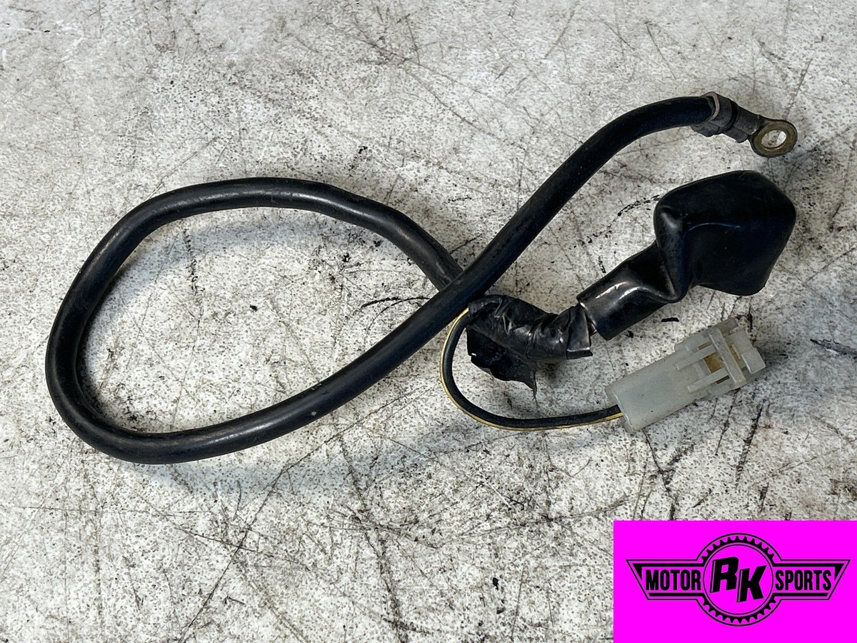 のりんぢ 05-06, 2005-2006 KAWASAKI NINJA ZX6R/636 NEGATIVE BATTERY CABLE