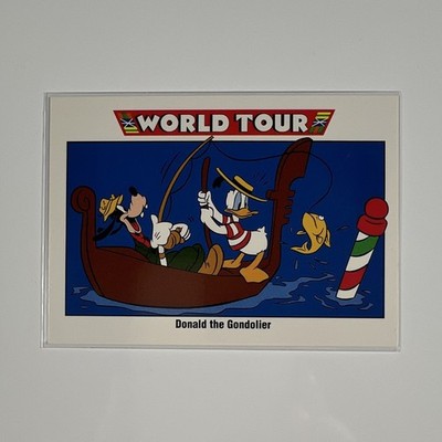Impel World Tour Donald the Gondolier #181 Base Set Non-Sport Trading Card