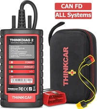 2025 THINKDIAG 2 Bidirectional BT OBD2 Scanner Diagnostic Tool All Software Free