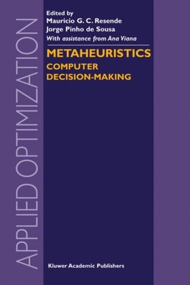 Resende - Metaheuristics   Computer Decision-Making - New paperback or - X555z