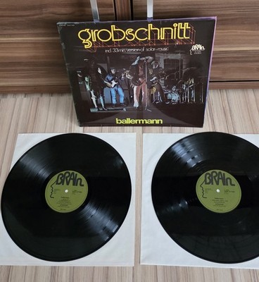 Grobschnitt Album BALLERMANN 2x LP Vinyl brain 2/1050