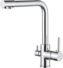 Quality Upgraded 3 In1 Kitchen Mixer Tap with Drinking Filtered Water Outlet, Du
