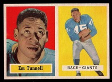 1957 Topps Emlen Tunnell #35