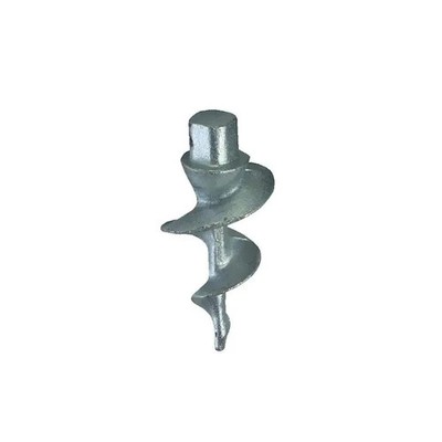 Dock Auger Anchor Heavy Duty Metal With Bolt For Securing Pipe Commercial Grade