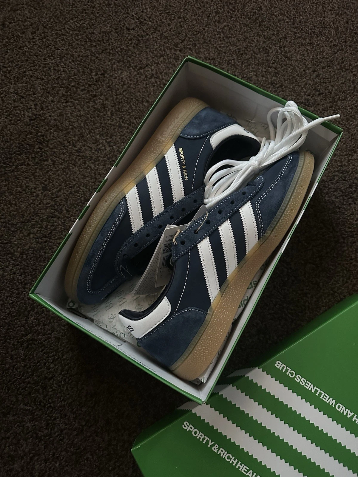 Adidas Pallamano Speciale Sporty & Rich Night Indigo UK11.5 US12 JP7066