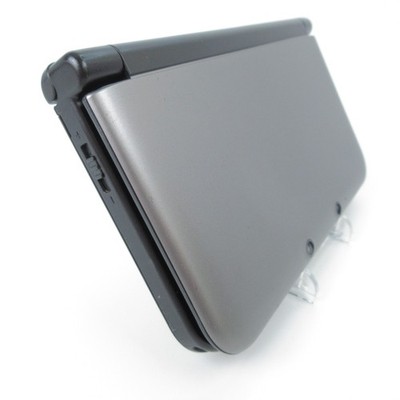 Excellent】Nintendo 3DS LL XL Silver x Black Console ONLY Japanese