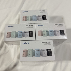 Polono P31S Marqueur d'étiquettes thermiques Bluetooth, noir & Imprimante blanche