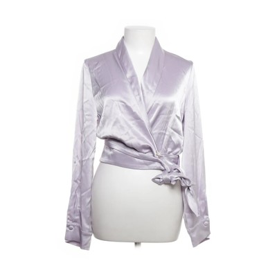Nanushka, Wickelbluse, Größe: S, Lila, Acetat/Polyester, Satin, Damen #d7s