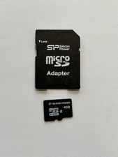 Silicon Power 4 GB MicroSDHC Card with Adapter