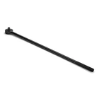 Wright 6425 3/4" Drive Round Head Ratchet Black Knurled Steel Handle 42"