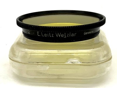 Leica Leitz Farbfilter 2 gelb/yellow Filter 37mm Kreisförmig Filtergewinde