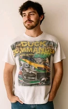 Duck Commander Texas Motor Speedway Men's XL Shirt 2014 AOP All Over Print Phil