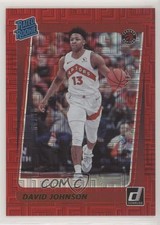 2021-22 Panini Donruss Rated Rookie Choice Red /99 David Johnson #243 6o3