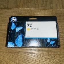 Cartucho de tinta amarillo original HP 72 (C9373A), fecha: febrero 2020