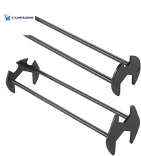 New 2PCS Basin Wrench Multifunctional Sink Faucet Tool With Average Size Black