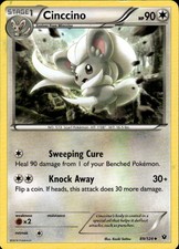 Cinccino 89 Uncommon XY Fates Collide 89/124 Colorless Pokemon Card