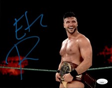 All Ego Ethan Page Signed WWE NXT North American Champion 8x10 Photo #1 JSA COA