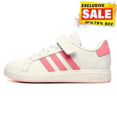 Adidas Grand Court Junior Girls Kids Casual Fashion Trainers