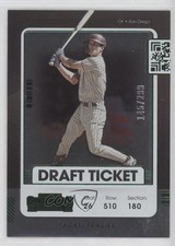 2021 Panini Contenders Draft Ticket Green 145/299 Adam Frazier #49 13ys