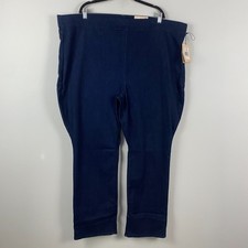 NYDJ Pull On Marilyn Straight Leg Jeans Size 28W Dark Wash Stretch Denim