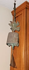 PAOLO SOLERI sculpted ONE OF A KIND 1986 Bronze Bell, Arcosanti cast-marked 