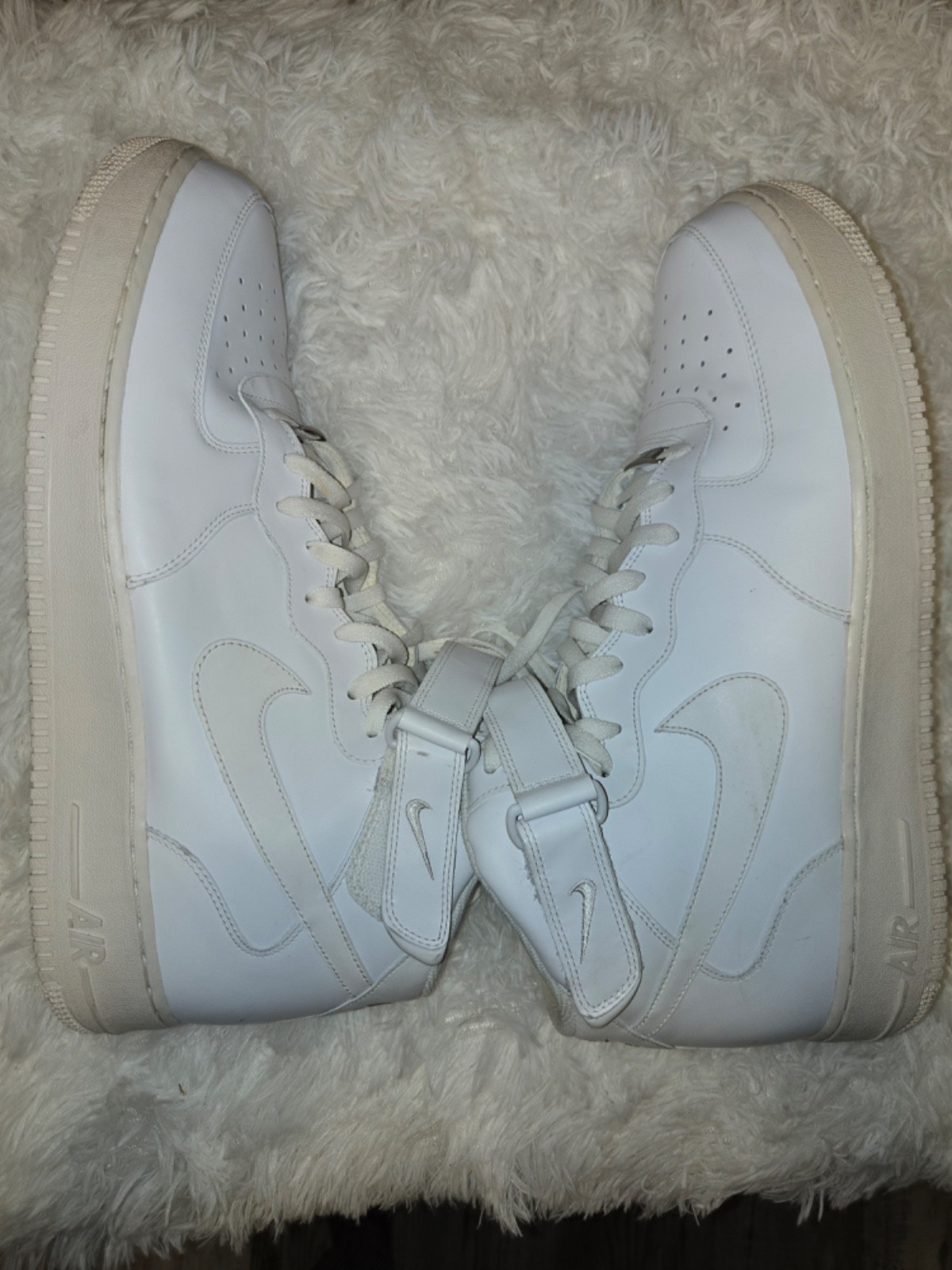 Men white tennis shoes Nike size 17 thumbnail 11