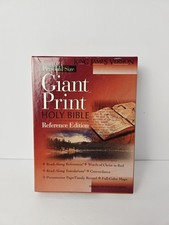 Thomas Nelson Giant Print Bible Reference Edt King James Personal Size