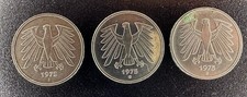 1975 Germany 5  (J) & (G) Mark Coin (3)