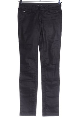 ZERO Röhrenhose Damen Hose Gr. DE 36 hellgrau Casual-Look